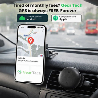 24/7 Security Car Tracker with Mobile App Access – Compact Design