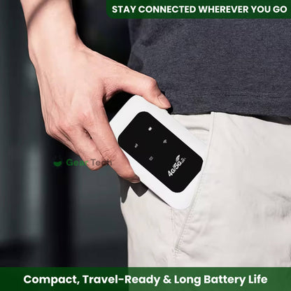 Portable 5G Wi-Fi Router for Secure High-Speed Connections at Home and Travel