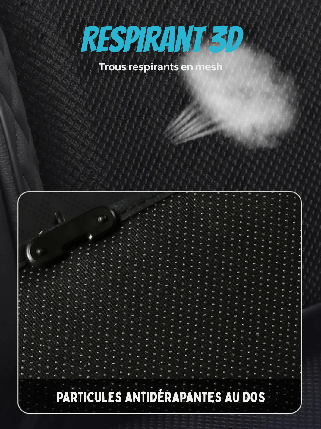 Breathable and Cozy Automotive Seat Protector