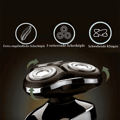 Waterproof Rechargeable Z-Shaver – Skin-Friendly for Wet/Dry Use