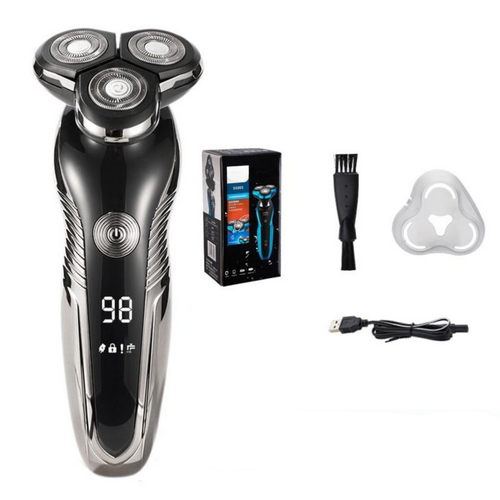 Waterproof Rechargeable Z-Shaver – Skin-Friendly for Wet/Dry Use