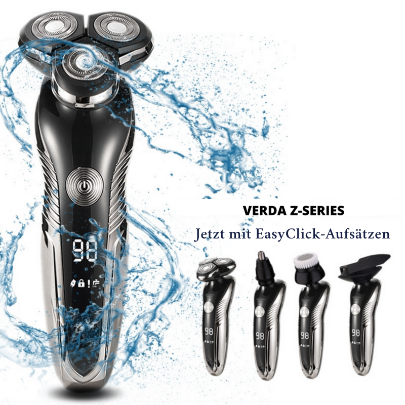 Waterproof Rechargeable Z-Shaver – Skin-Friendly for Wet/Dry Use