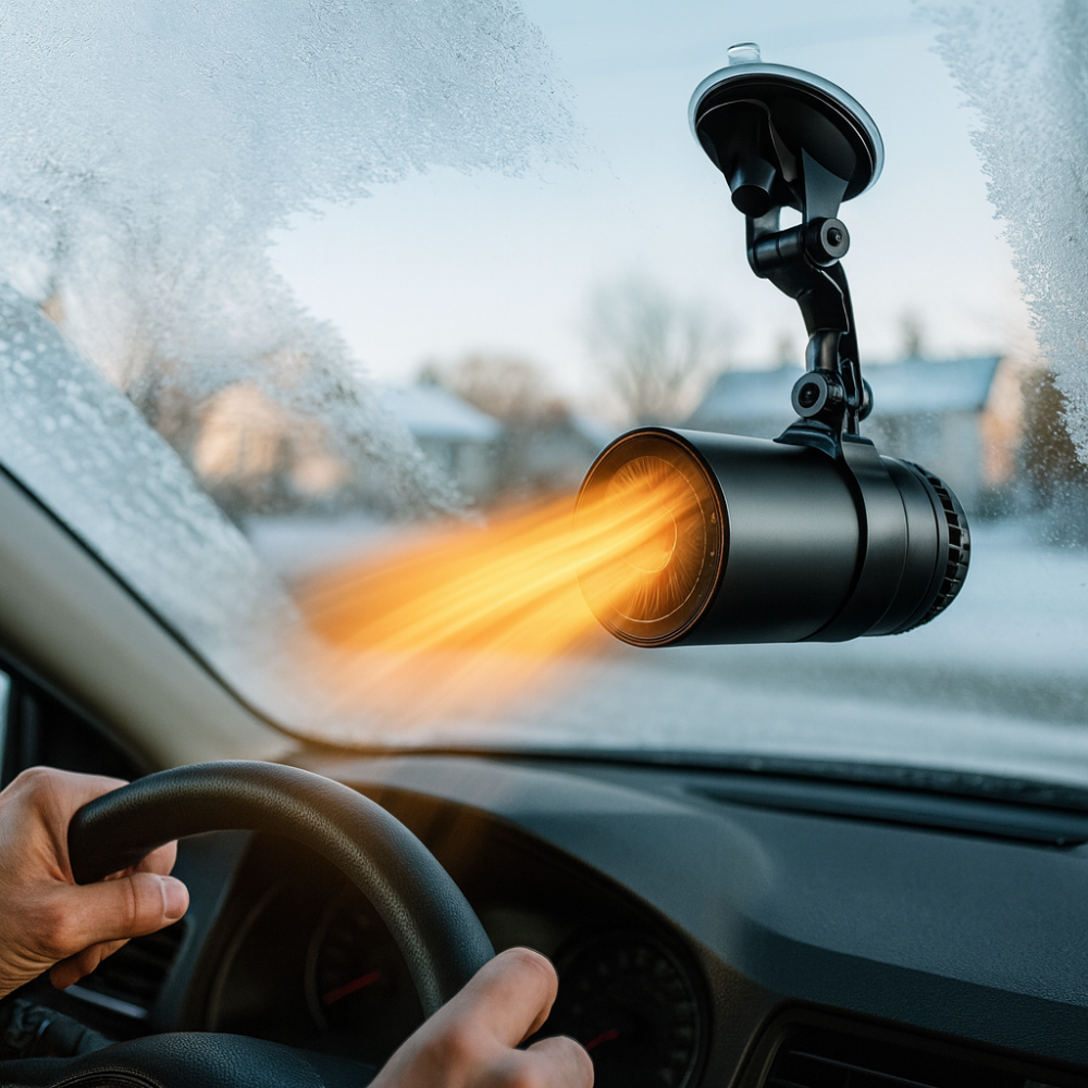 Car Window Heater and Ice Remover | Fast Defrosting Solution