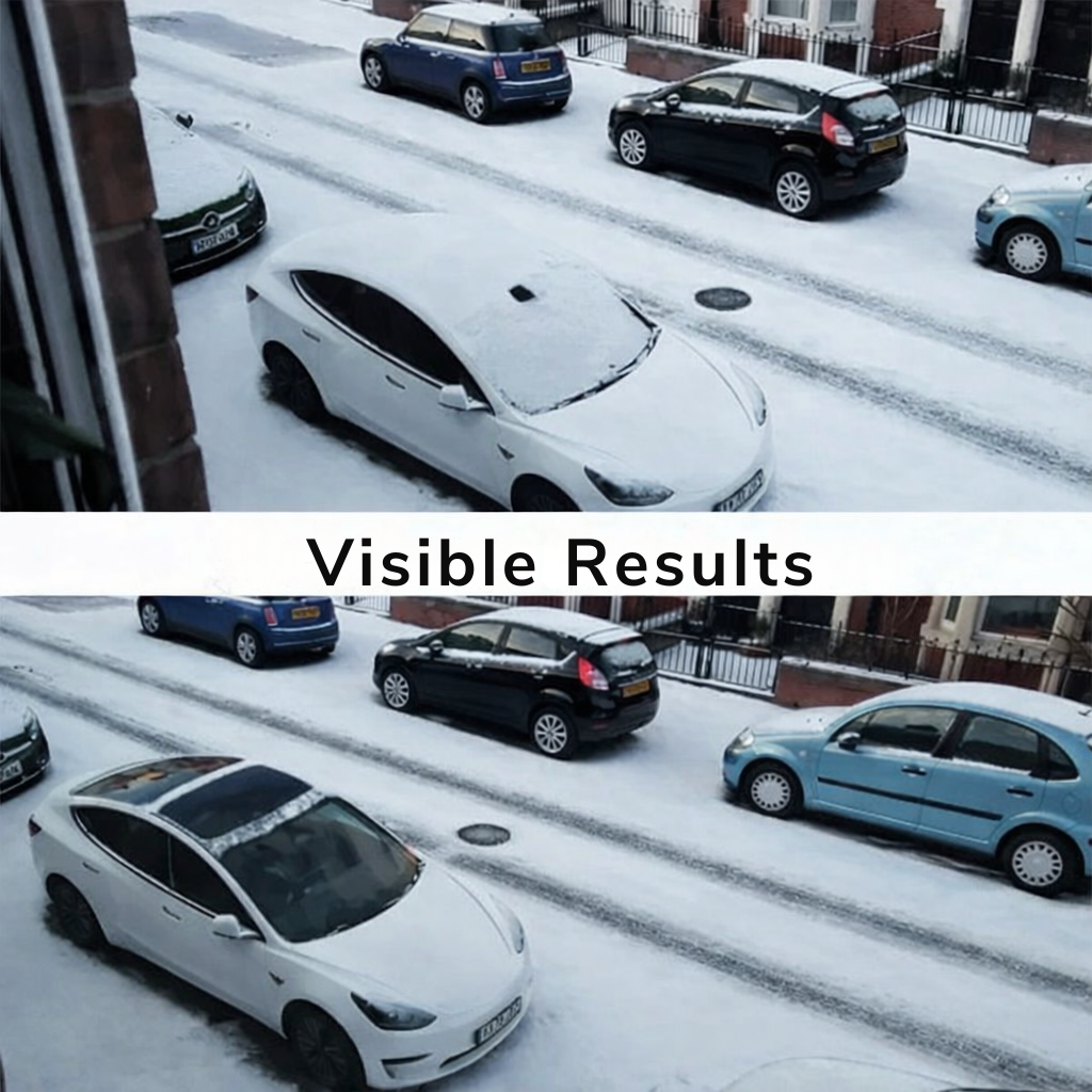 Ice-Free Vision: Solar-Powered Car De-Icer