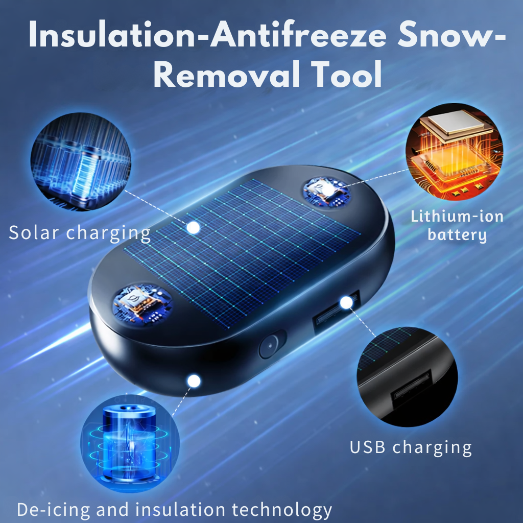 Ice-Free Vision: Solar-Powered Car De-Icer