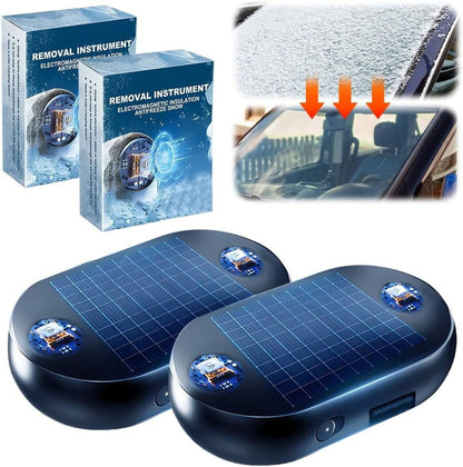 Ice-Free Vision: Solar-Powered Car De-Icer