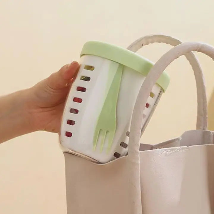 On-the-Go Freshness with Elegant Snack Storage Solution