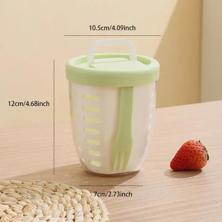 On-the-Go Freshness with Elegant Snack Storage Solution