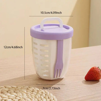 On-the-Go Freshness with Elegant Snack Storage Solution