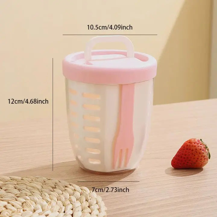 On-the-Go Freshness with Elegant Snack Storage Solution