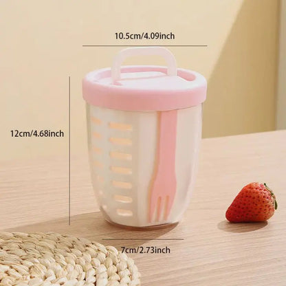 On-the-Go Freshness with Elegant Snack Storage Solution