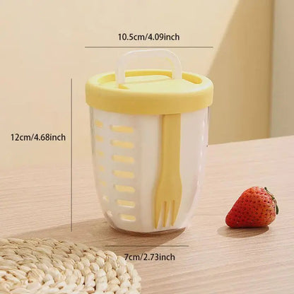 On-the-Go Freshness with Elegant Snack Storage Solution