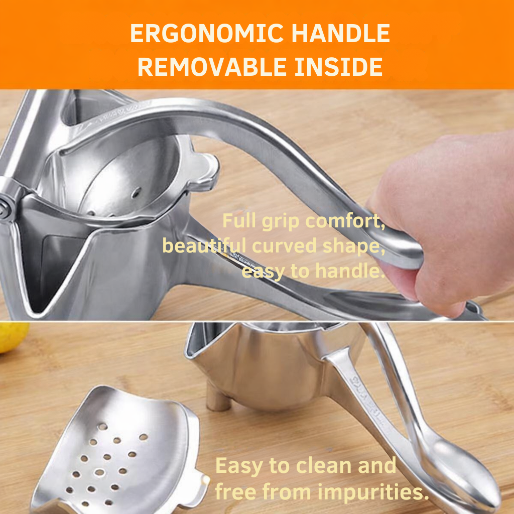Citrus Master Manual Juicer | Stainless Steel | Easy Grip Handle