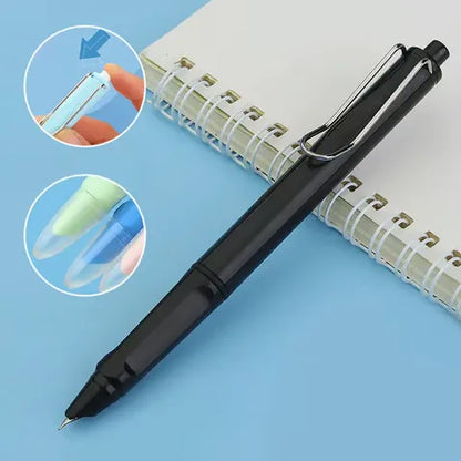 Elegant Retractable Fountain Pen | Smooth Writing Experience
