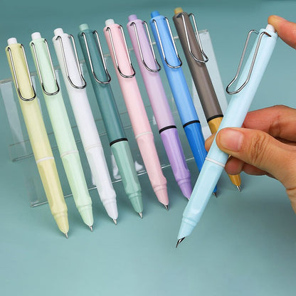 Elegant Retractable Fountain Pen | Smooth Writing Experience
