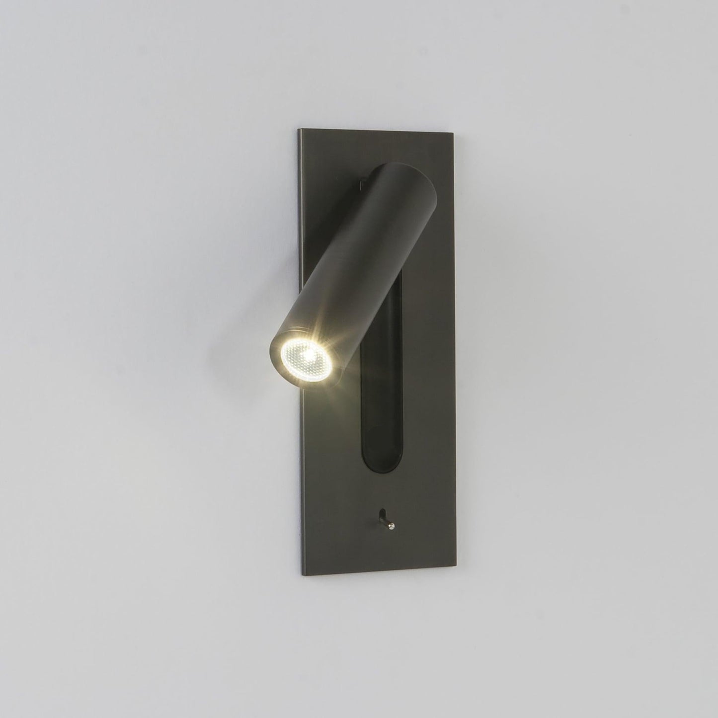 Contemporary Wall-Mounted Bedside Lamp with Adjustable LED Light
