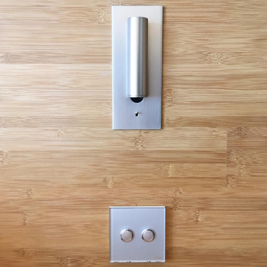 Contemporary Wall-Mounted Bedside Lamp with Adjustable LED Light