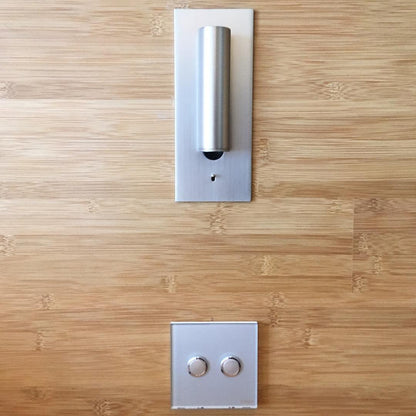 Contemporary Wall-Mounted Bedside Lamp with Adjustable LED Light