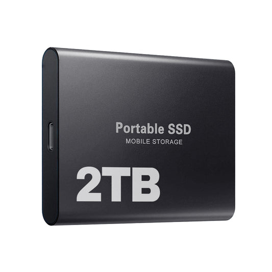 2TB High-Speed SSD Storage with USB-C 3.1 Interface