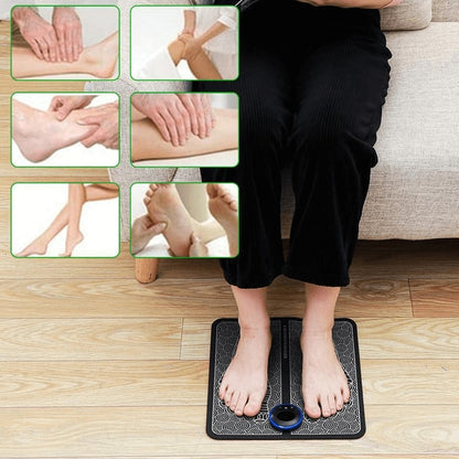 Revitalizing Foot Massager | EMS Therapy Mat for Home Relaxation