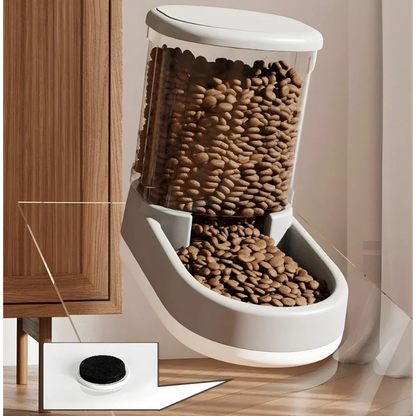 Smart Pet Feeder & Water Dispenser Duo for Cats and Small Dogs