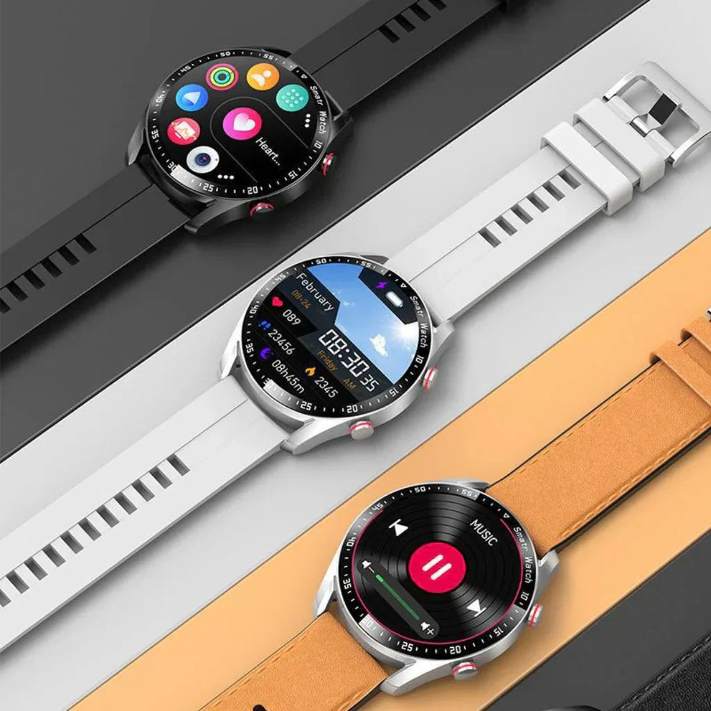 Multifunctional Smartwatch with Extended Battery Life