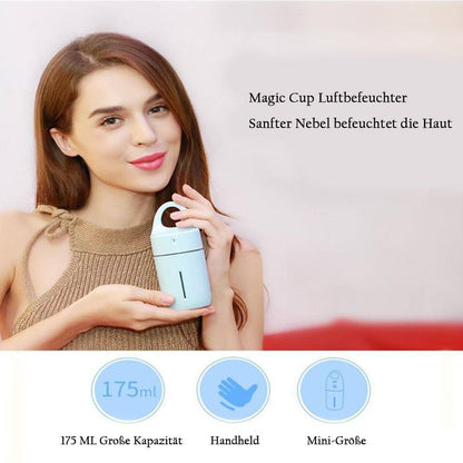 Compact USB Humidifier & Aroma Diffuser with Night Light