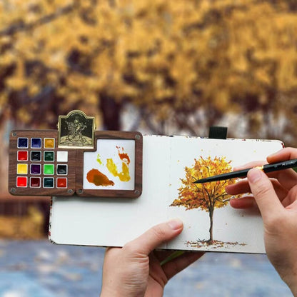 Mini Watercolor Palette - Palette for Creative Painting [Last Day Discount]