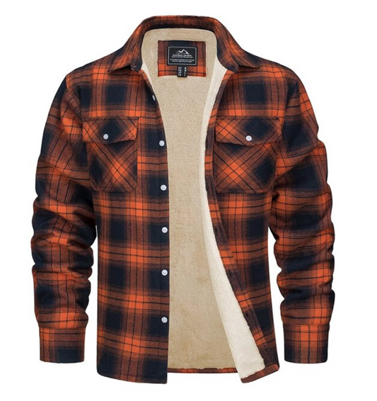 Chic Checkered Jacket for Ultimate Winter Comfort