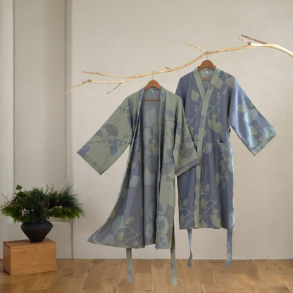 Organic Cotton Kimono Robe for Comfortable, Breathable Daily Wear