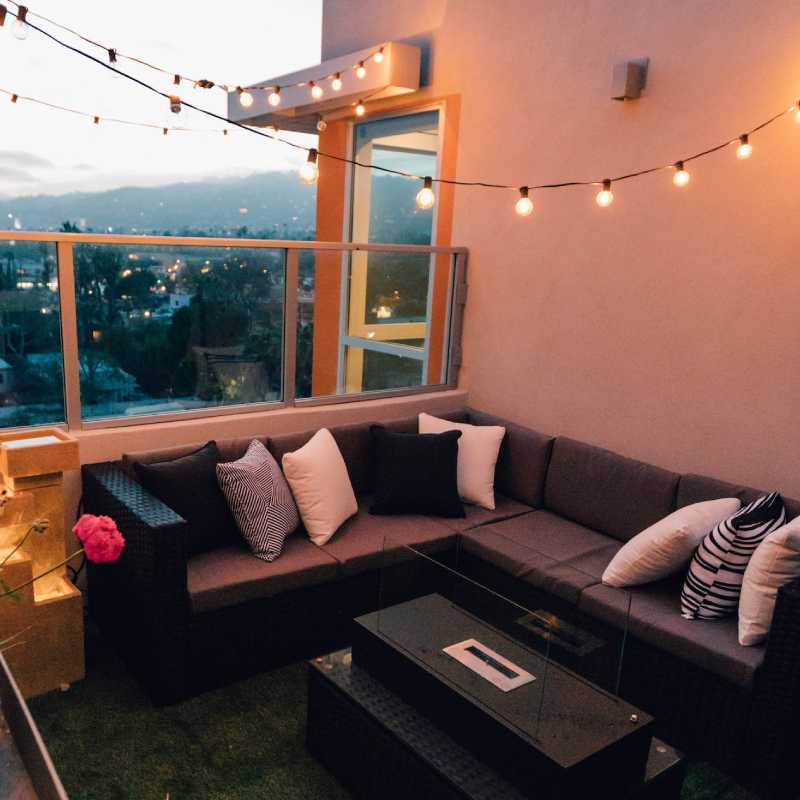 25FT Connectable Waterproof Globe String Lights with Bulbs for Indoor/Outdoor Use – Hanging Decor for Party, Porch, Balcony, and Backyard