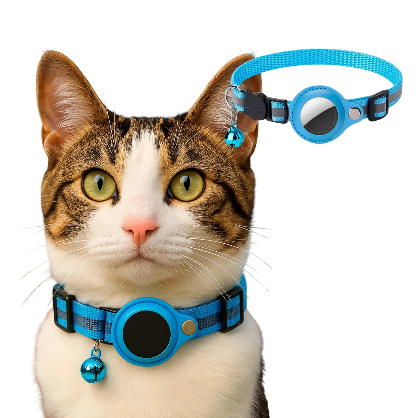 Smart Cat Collar with GPS Tracker | Adjustable & Reflective