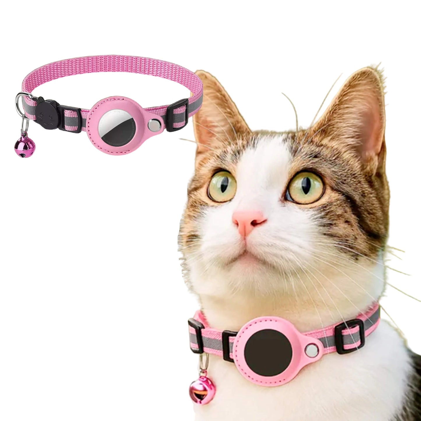 Smart Cat Collar with GPS Tracker | Adjustable & Reflective