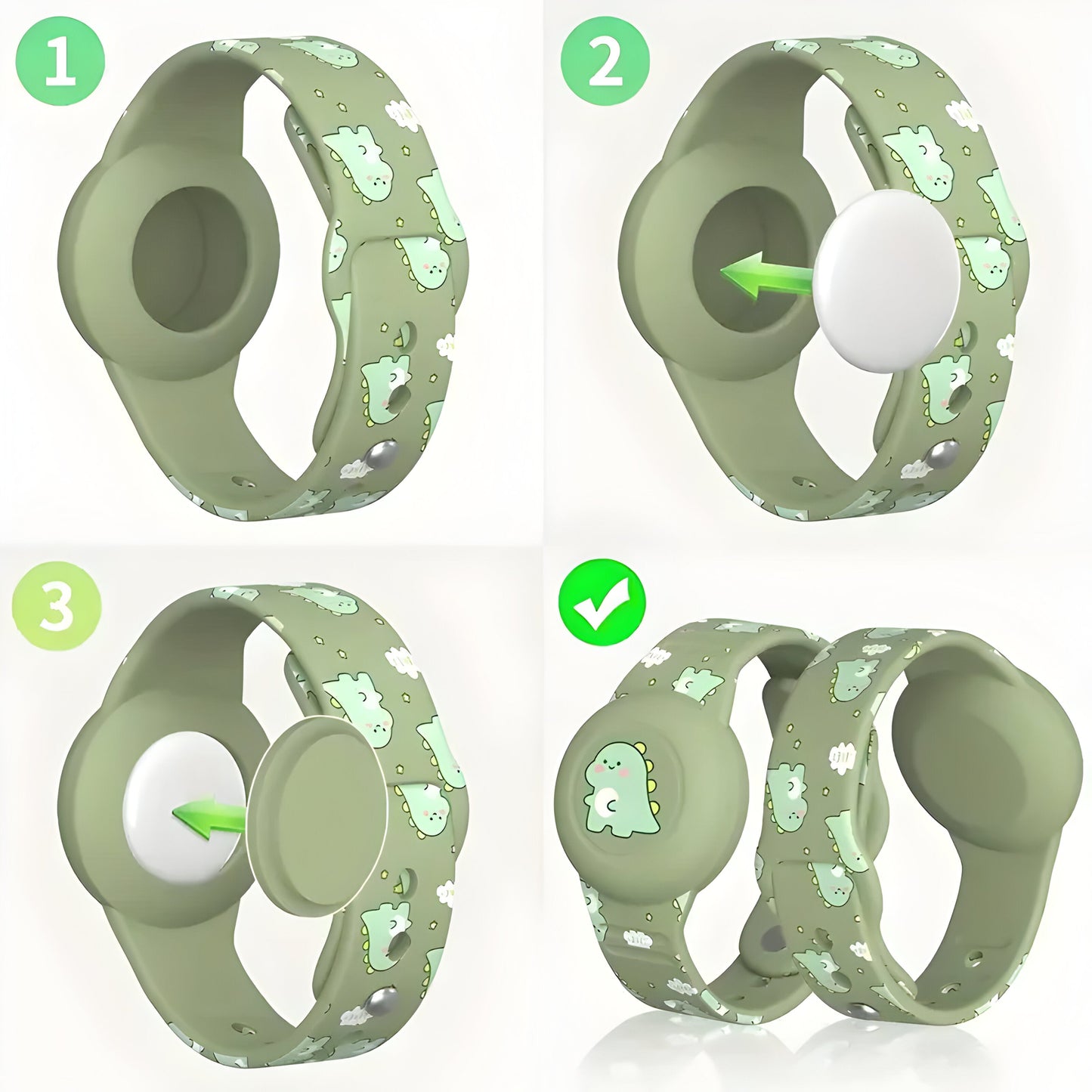 Child Safety Tracker | Adjustable Silicone Band | KidGuardian