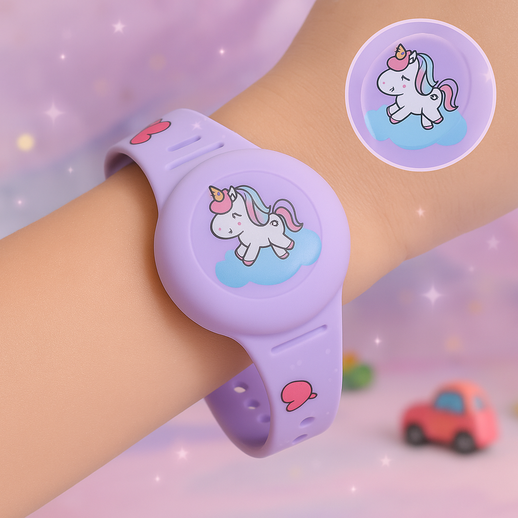 Child Safety Tracker | Adjustable Silicone Band | KidGuardian