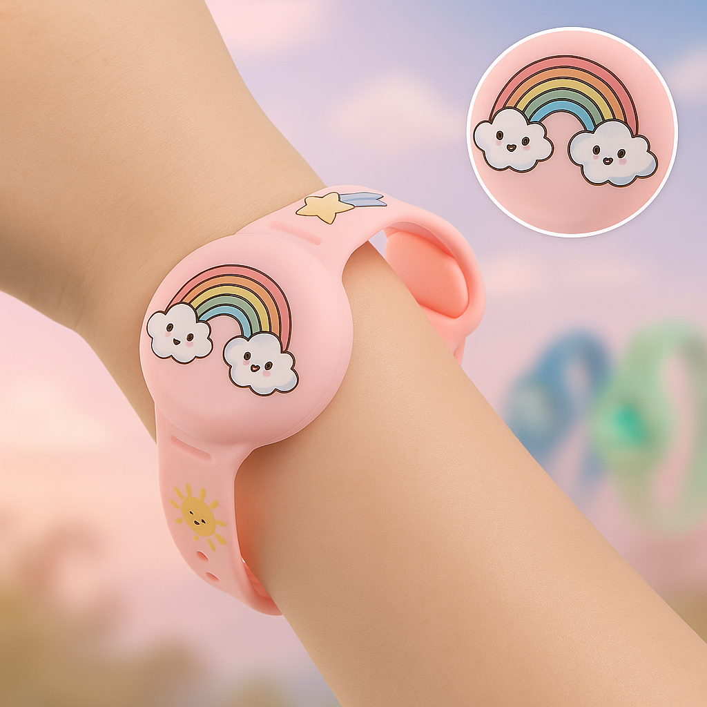 Child Safety Tracker | Adjustable Silicone Band | KidGuardian