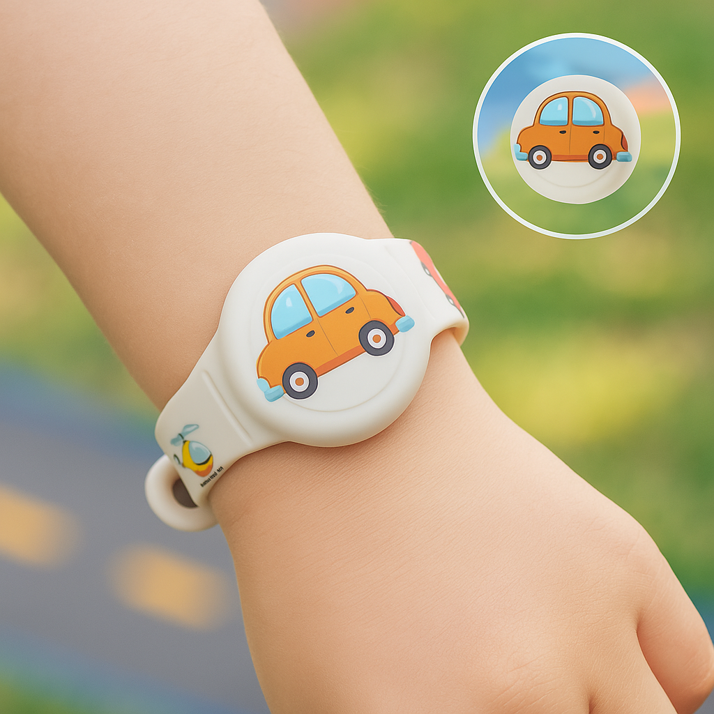 Child Safety Tracker | Adjustable Silicone Band | KidGuardian