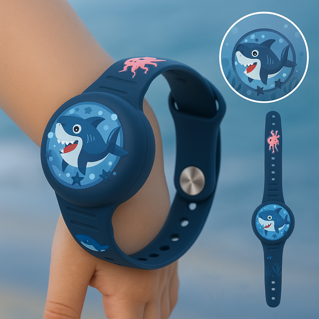 Child Safety Tracker | Adjustable Silicone Band | KidGuardian