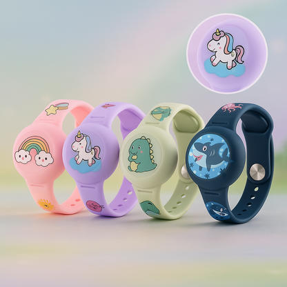 Child Safety Tracker | Adjustable Silicone Band | KidGuardian