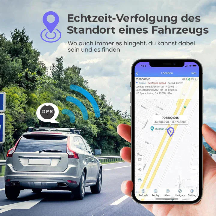 Real-Time Location Magnetic GPS Tracker with Extended Battery Life
