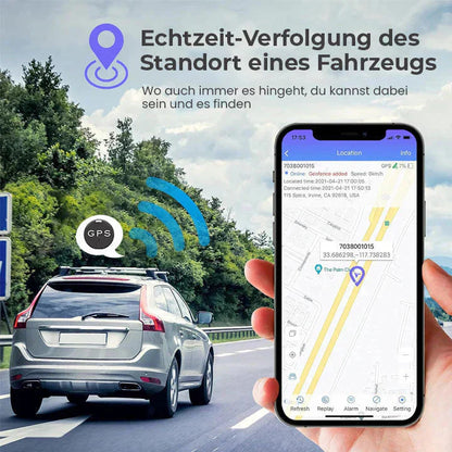 Real-Time Location Magnetic GPS Tracker with Extended Battery Life