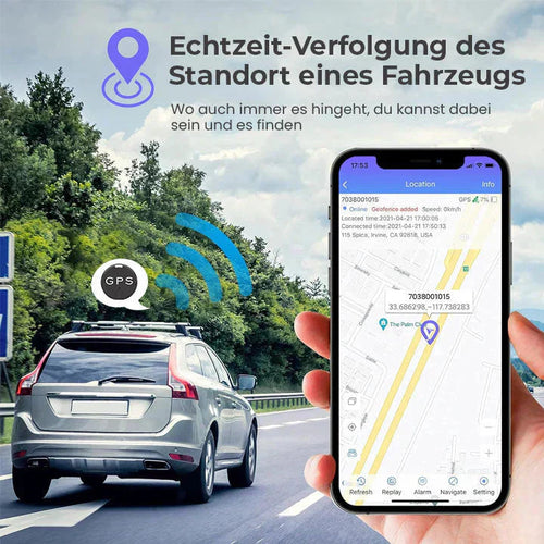 Real-Time Location Magnetic GPS Tracker with Extended Battery Life