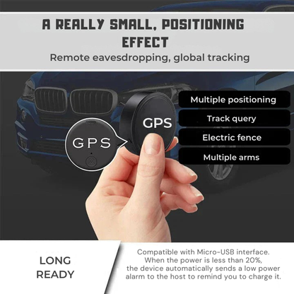 Real-Time GPS Tracker with Magnetic Attachment