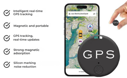 Real-Time GPS Tracker with Magnetic Attachment
