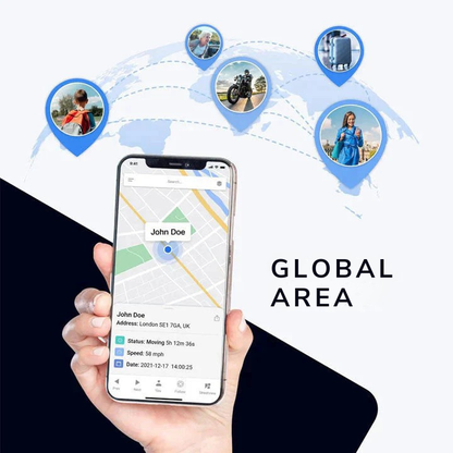 Real-Time GPS Tracker with Magnetic Attachment