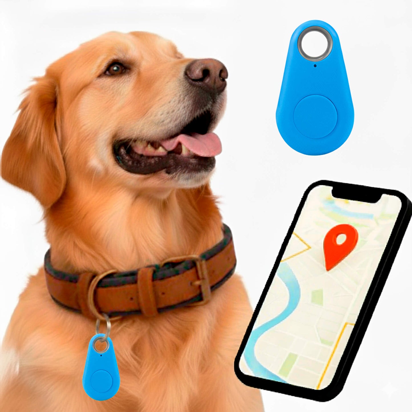 Durable Pet GPS Tracker with Extended Battery Duration