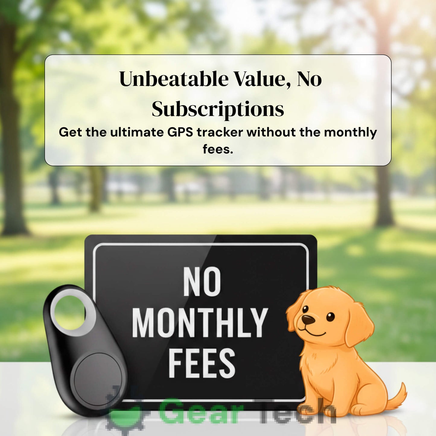 Durable Pet GPS Tracker with Extended Battery Duration