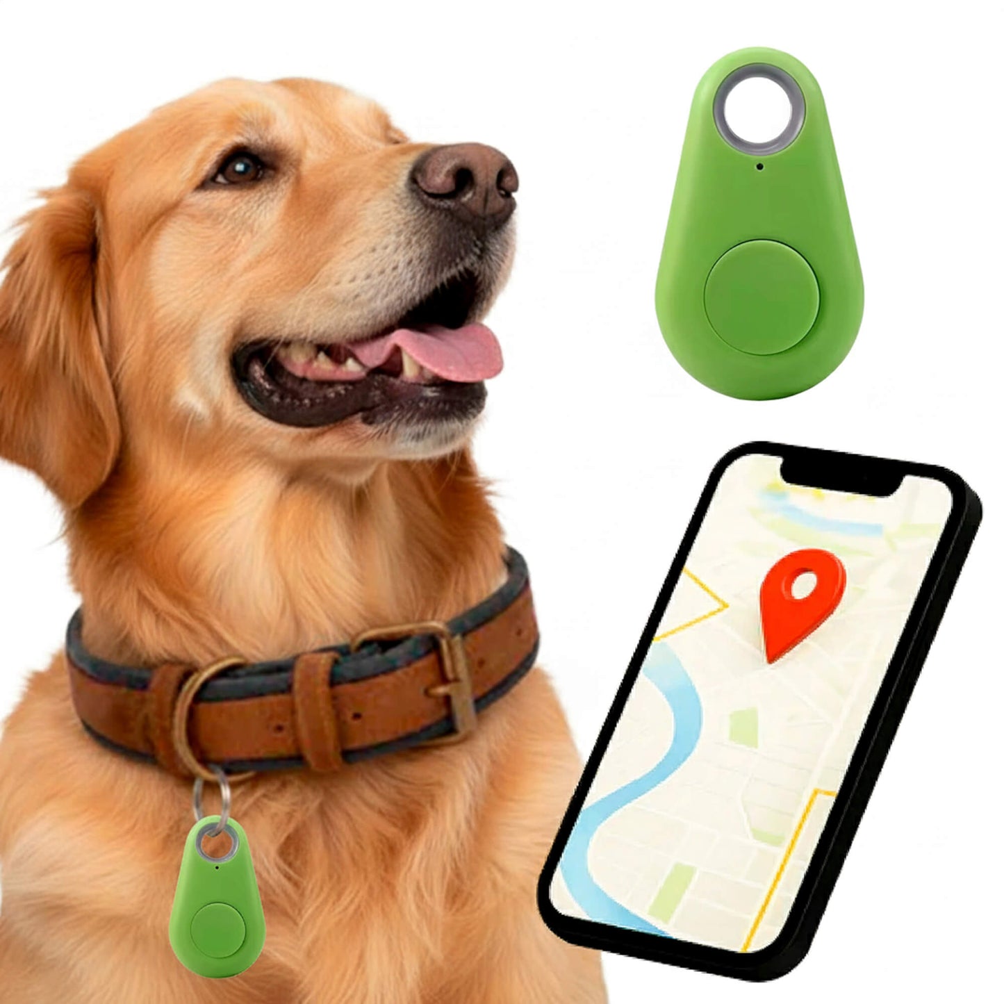 Durable Pet GPS Tracker with Extended Battery Duration