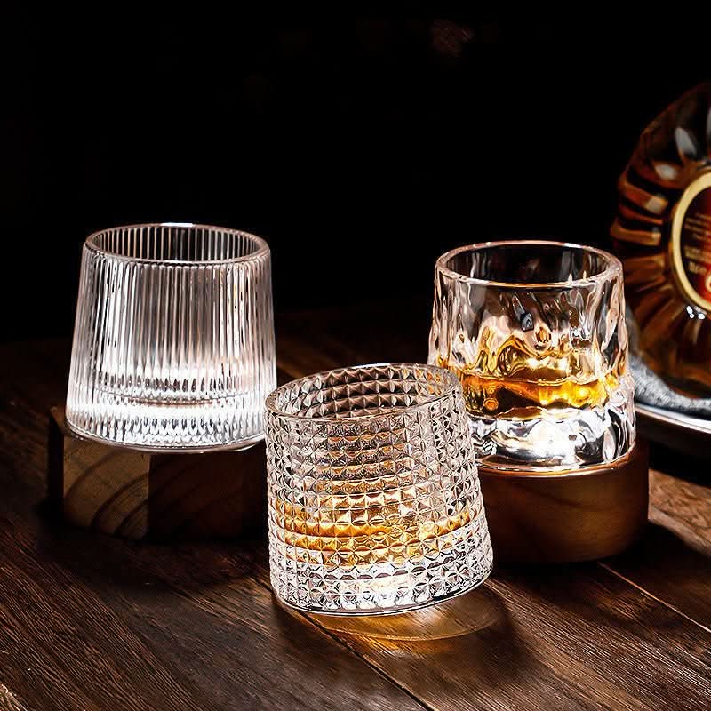 Luxury Whiskey and Cocktail Tumbler Glasses Set