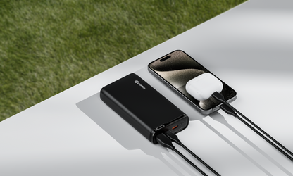 UltraCharge 20000 mAh | Fast-Power Bank with USB-C PD & Dual Outputs